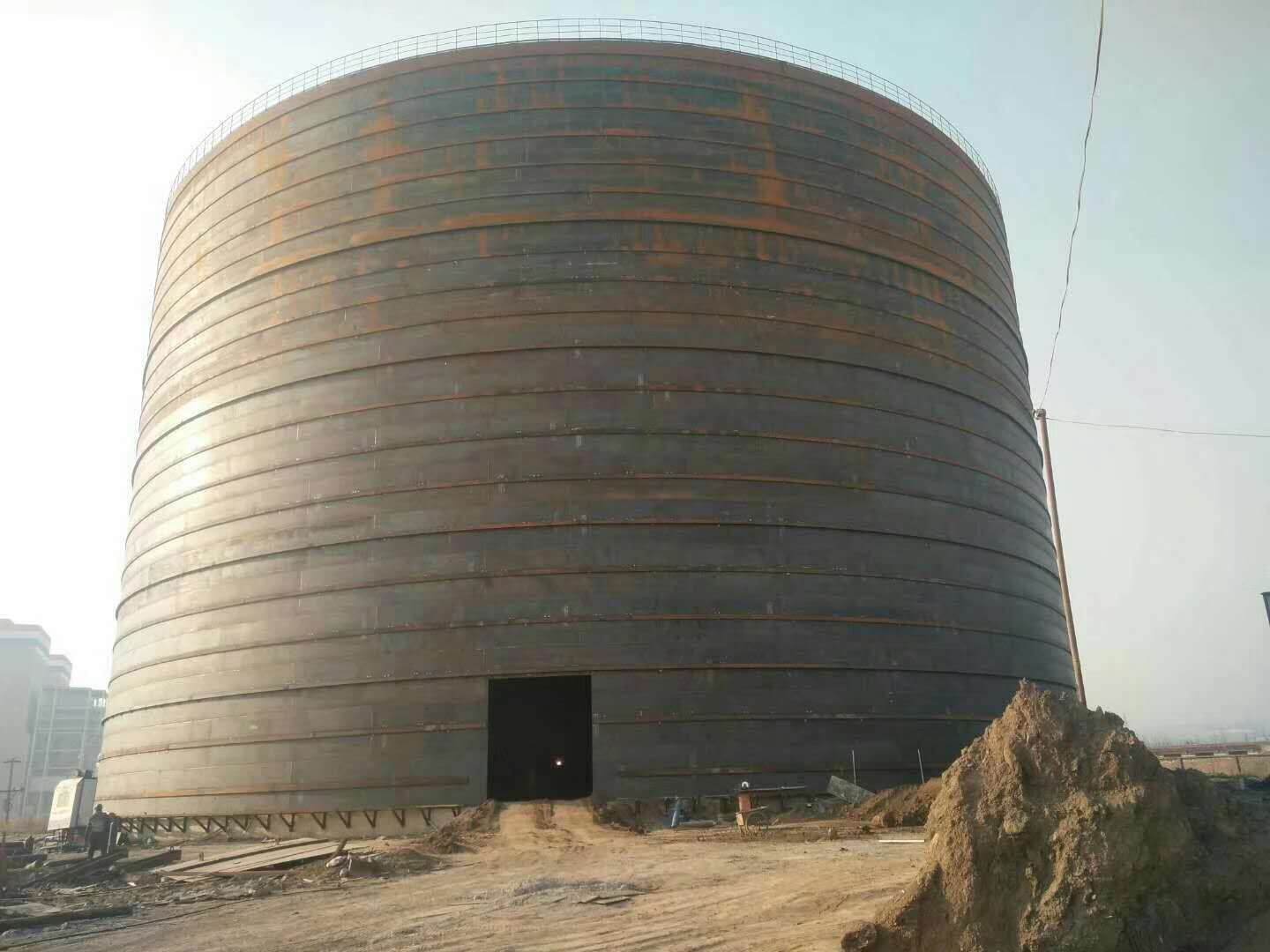 金凤承建大型钢板库的好处及原理